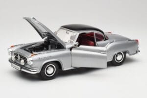 Borgward Isabella Coupe Grijs & Zwart Revell 1:18 8989 Metaal — afbeelding 8 van 8