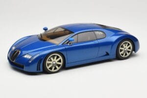 Bugatti EB 18.3 Chiron Blauw AUTOart 1:18 70911 Metaal