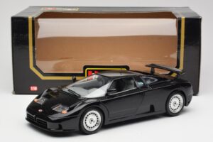 Bugatti EB110 Zwart Bburago 1:18 3055 Metaal — afbeelding 8 van 8