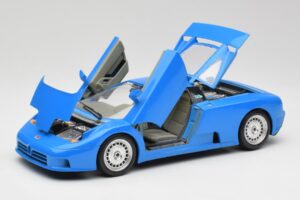Bugatti EB110 Blauw Bburago 1:18 3035 Metaal — afbeelding 2 van 8