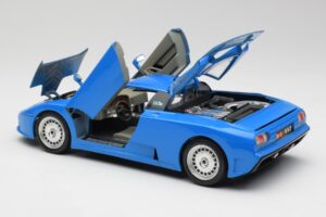 Bugatti EB110 Blauw Bburago 1:18 3035 Metaal — afbeelding 6 van 8