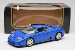 Bugatti EB110 Donkerblauw Bburago 1:18 3035-DB Metaal — afbeelding 8 van 8