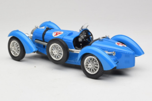Bugatti Type 51 Grand Prix #14 Blauw Bburago 1:18 3012-M1 Metaal — afbeelding 5 van 6
