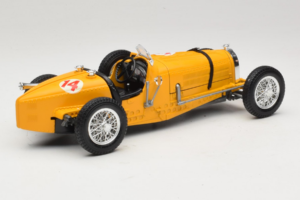Bugatti Type 59 #14 Grand Prix Oranje Bburago 1:18 3012 Metaal — afbeelding 2 van 6