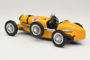 Bugatti Type 59 #14 Grand Prix Oranje Bburago 1:18 3012 Metaal — afbeelding 5 van 6