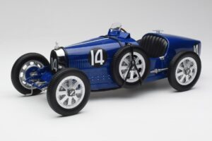 Bugatti Type 35 #14 Dark Blue Norev 1:12 125703 Metaal