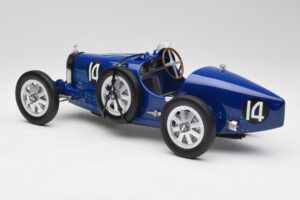 Bugatti Type 35 #14 Dark Blue Norev 1:12 125703 Metaal — afbeelding 5 van 6