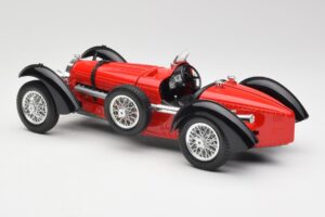 Bugatti Type 55 Rood Bburago 1:18 3009 Metaal — afbeelding 5 van 6