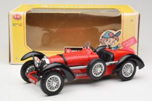 Bugatti Type 55 Rood Bburago 1:18 3009 Metaal — afbeelding 6 van 6