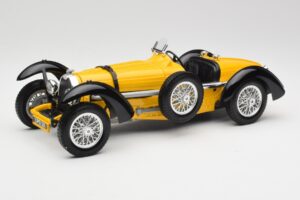 Bugatti Type 59 Geel Bburago 1:18 3005 Metaal
