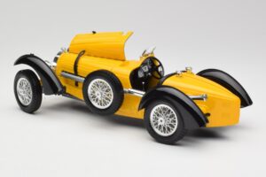 Bugatti Type 59 Geel Bburago 1:18 3005 Metaal — afbeelding 5 van 8