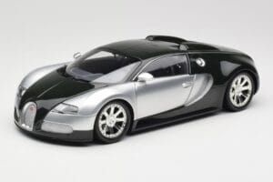 Bugatti Veyron Edition Centenaire Chrome Green Minichamps 1:18 100110852 Metaal