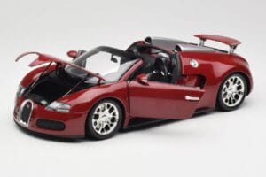 Bugatti Veyron Grand Sport Rood Minichamps 1:18 100110832 Metaal — afbeelding 2 van 9