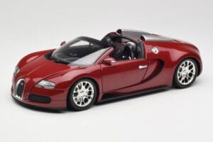 Bugatti Veyron Grand Sport Rood Minichamps 1:18 100110832 Metaal
