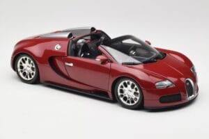 Bugatti Veyron Grand Sport Rood Minichamps 1:18 100110832 Metaal — afbeelding 7 van 9