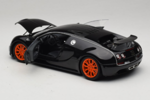 Bugatti Veyron Super Sport Black Metallic Minichamps 1:18 100110842 Metaal — afbeelding 5 van 8