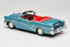 Buick Century Cabriolet Blauw Mira 1:18 6134 Metaal — afbeelding 7 van 8