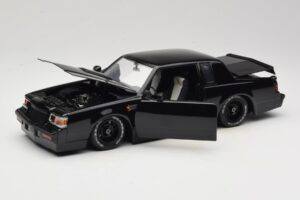 Buick Grand National Fast & Furious Zwart Jada 1:18 97178 Metaal — afbeelding 2 van 8