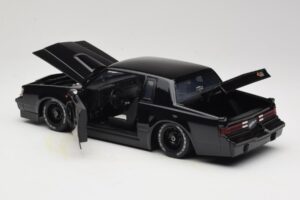Buick Grand National Fast & Furious Zwart Jada 1:18 97178 Metaal — afbeelding 5 van 8