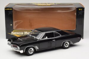 Buick GS 400 Zwart American Muscle 1:18 33086 Metaal — afbeelding 8 van 8