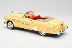 Buick Roadmaster Chrome Yellow Motormax 1:18 23124646-M17 Metaal — afbeelding 7 van 8