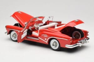 Buick Skylark Cabriolet Rood Motormax 1:18 73129 Metaal — afbeelding 5 van 8