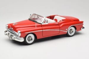 Buick Skylark Rood Motormax 1:18 411393-M1 Metaal