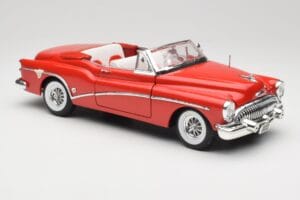 Buick Skylark Rood Motormax 1:18 411393-M1 Metaal — afbeelding 6 van 8