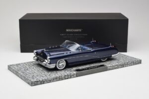Buick Wildcat I Concept Donkerblauw Minichamps 1:18 107141331 Metaal — afbeelding 6 van 6