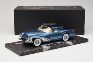 Buick Wildcat II Concept Blauw Minichamps 1:18 107141220 Metaal — afbeelding 6 van 6