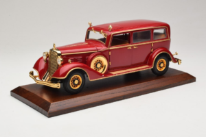 Cadillac Deluxe Tudor Staatslimousine Puyi Laatste Keizer van China Sun Star 1:18 4100 Metaal — afbeelding 8 van 9