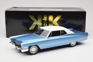 Cadillac DeVille Blauw KK-Scale 1:18 KKDC180314 Metaal — afbeelding 6 van 6