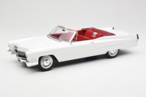 Cadillac DeVille Cabriolet Wit KK-Scale 1:18 KKDC180313 Metaal