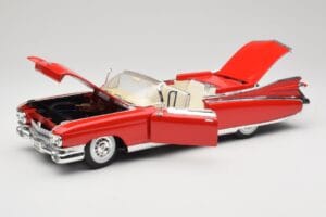 Cadillac Eldorado Biarritz Bolero Red Maisto 1:18 31813 Metaal — afbeelding 2 van 8