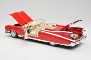 Cadillac Eldorado Biarritz Bolero Red Maisto 1:18 31813 Metaal — afbeelding 5 van 8