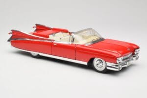 Cadillac Eldorado Biarritz Bolero Red Maisto 1:18 31813 Metaal — afbeelding 6 van 8