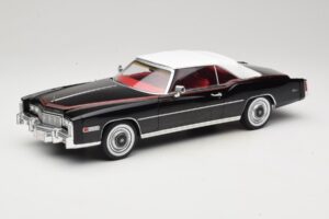 Cadillac Eldorado Cabriolet Zwart MCG 1:18 MCG18473 Metaal — afbeelding 2 van 8