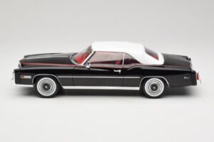 Cadillac Eldorado Cabriolet Zwart MCG 1:18 MCG18473 Metaal — afbeelding 4 van 8