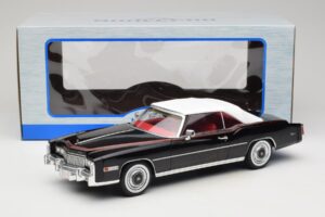 Cadillac Eldorado Cabriolet Zwart MCG 1:18 MCG18473 Metaal — afbeelding 8 van 8