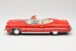 Cadillac Eldorado Cabriolet Rood Anson 1:18 30387 Metaal — afbeelding 4 van 8