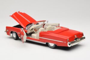 Cadillac Eldorado Cabriolet Rood Anson 1:18 30387 Metaal — afbeelding 5 van 8