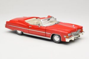 Cadillac Eldorado Cabriolet Rood Anson 1:18 30387 Metaal — afbeelding 6 van 8