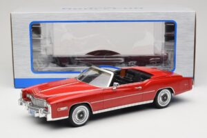Cadillac Eldorado Cabriolet Rood MCG 1:18 MCG18471 Metaal — afbeelding 8 van 8