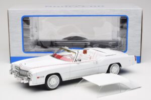 Cadillac Eldorado Cabriolet Wit MCG 1:18 MCG18474 Metaal — afbeelding 7 van 7