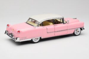 Cadillac Fleetwood Elvis Presley Roze MRC 1:18 LIC1000 Metaal — afbeelding 3 van 8