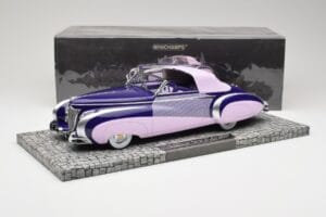 Cadillac Series 62 Cabriolet Roze Minichamps 1:18 107148460 Metaal — afbeelding 6 van 6