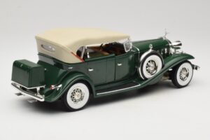 Cadillac Sport Phaeton Groen Anson 1:18 30383 Metaal — afbeelding 4 van 9