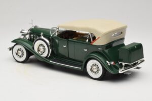 Cadillac Sport Phaeton Groen Anson 1:18 30383 Metaal — afbeelding 8 van 9