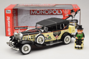 Cadillac V16 Sports Phaeton Monopoly Auto World 1:18 AWSS127/06 Metaal — afbeelding 6 van 6