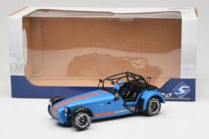 Caterham Seven Blauw Solido 1:18 S1801802 Metaal — afbeelding 6 van 6
